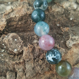Power Bracelet - Moss Agate