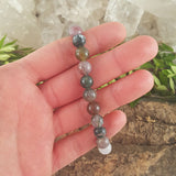 Power Bracelet - Moss Agate