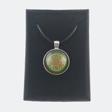 Earth Flower Mandala Pendant