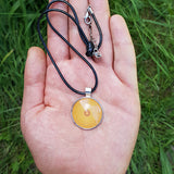 Golden Harmonic Mandala Pendant