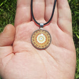 Alchemic Eye Mandala Pendant