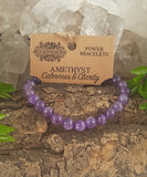 Power Bracelet - Amethyst