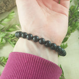 Power Bracelet - Black Agate