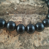 Power Bracelet - Black Agate