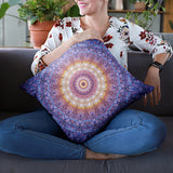 Cosmic Mandala Pillow