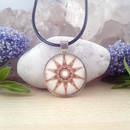 Diamond Light Mandala Pendant