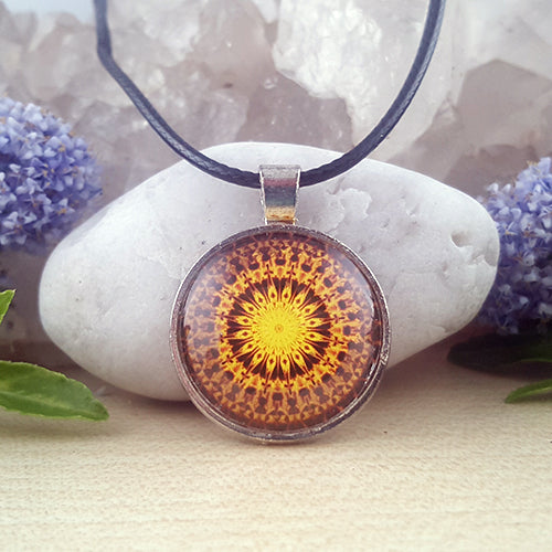 Energy Prism Mandala Pendant