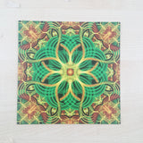 Forest Heart Mandala Art Print