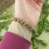 Power Bracelet - Green Jasper