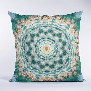 Heart of the Mountain Sacred Geometry Pillow