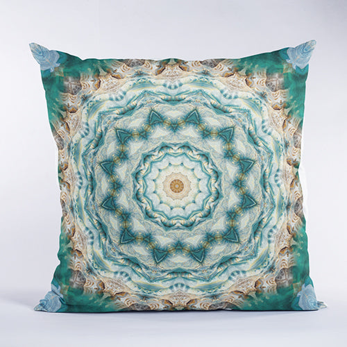 Heart of the Mountain Sacred Geometry Pillow