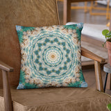 Heart of the Mountain Sacred Geometry Pillow
