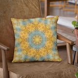 Heavens Flower Sacred Geometry Pillow