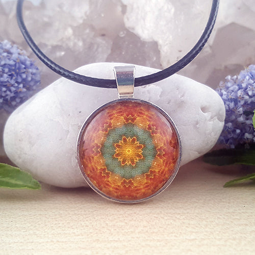 Heaven's Flower Mandala Pendant