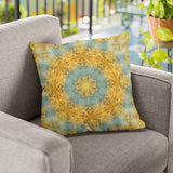 Heavens Flower Sacred Geometry Pillow