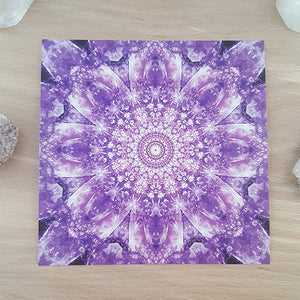 Light of Hope Mandala Art Print