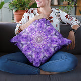 Light of Hope Sacred Geometry Pillow