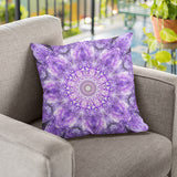 Light of Hope Sacred Geometry Pillow