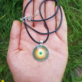 Dragons Eye Mandala Pendant