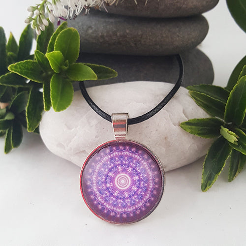 Cosmic Gateway Mandala Pendant