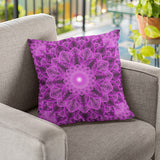 Royal Flower Sacred Geometry Pillow