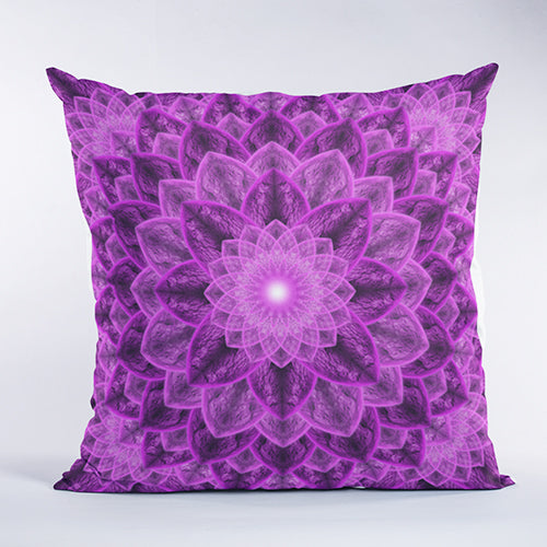 Royal Flower Sacred Geometry Pillow