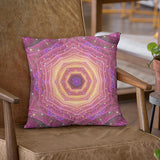Star Gate Mandala Pillow
