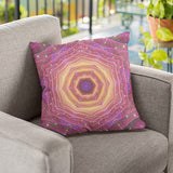 Star Gate Mandala Pillow