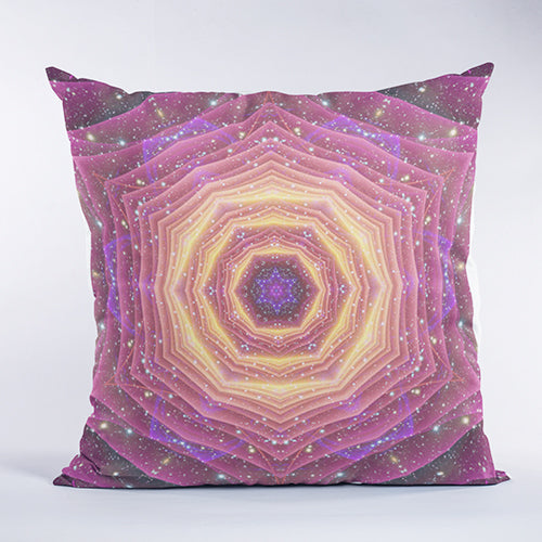 Star Gate Mandala Pillow