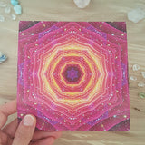 Star Gate Mandala Art Print