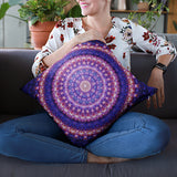 Stellar Gateway Mandala Pillow