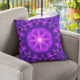Velvet Star Mandala Pillow