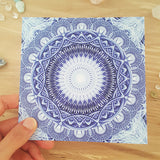 Vision Crystal Mandala Art Print